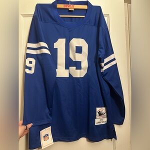 1970 Johnny Unitas throwback Colts jersey